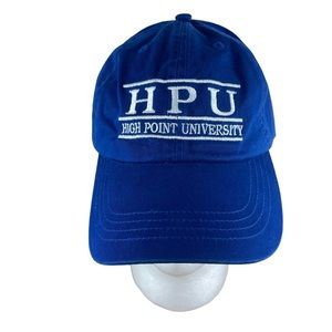 High Point University Panthers Three Bar Adult Adjustable Strap Back Hat Cap
